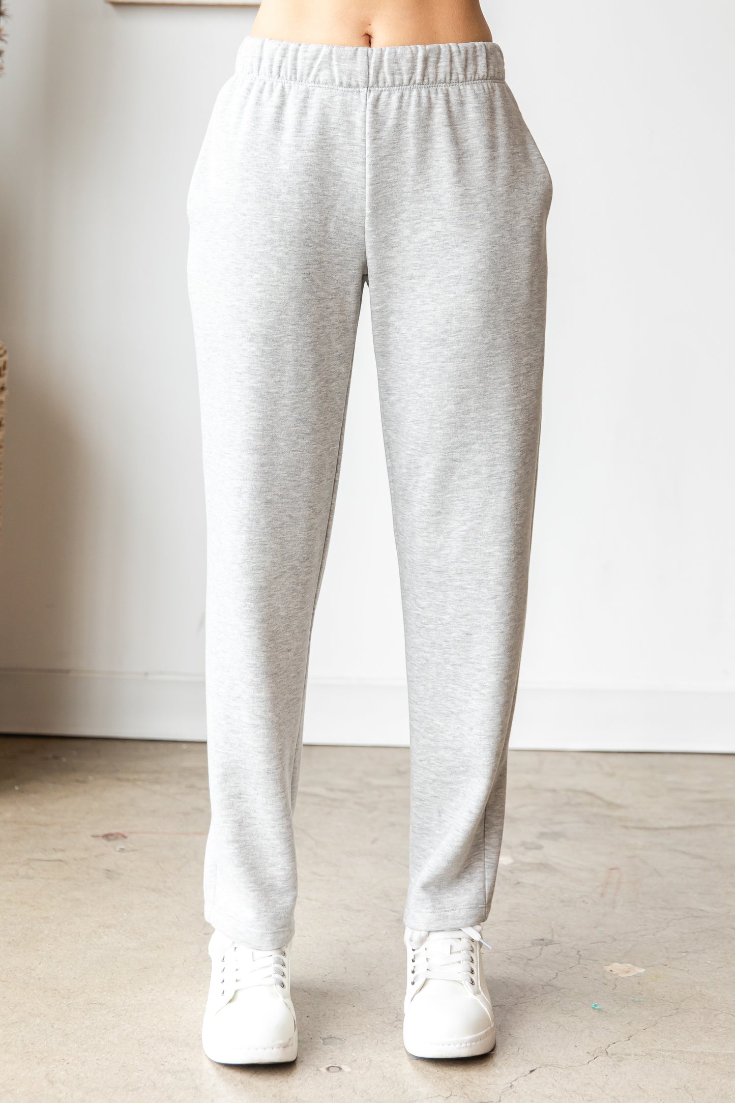 Cotton Poly Relaxed Fit Pants